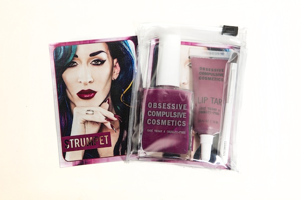OCC Makeup Lip Tar & Nail Lacquer Duos featuring Willam, Detox, and Vicky Vox